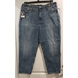 Silver Jeans High Rise‎ Tapered Leg Mom Jeans Size 18Wx27 - NWT